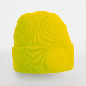 Muts met ronde patch - B446