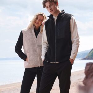 Gerecycled sherpa gilet - FR855