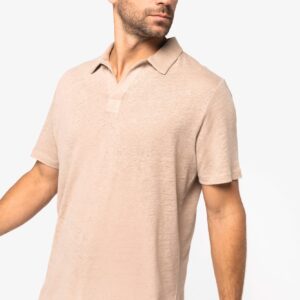 Linnen herenpolo - SP220