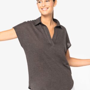 Linnen damespolo - SP221