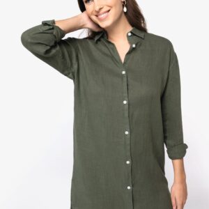 Linnen overhemdjurk voor dames - SP5008