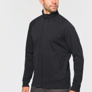 Katoenen sweatvest met raglanmouwen - WK406