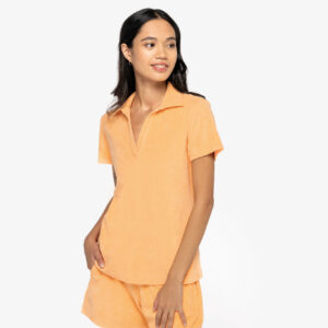 Ecologische badstof damespolo - NS228