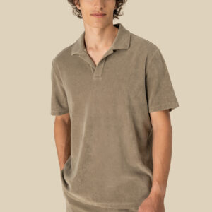 Ecologische badstof herenpolo - SP229