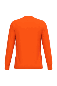 Ecologisch uniseks T-shirt lange mouwen katoen/polyester – WK318