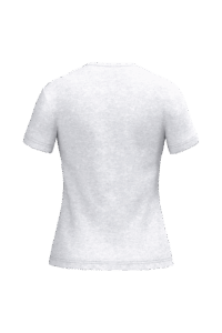 Dames T-shirt v-hals met korte mouwen – K381