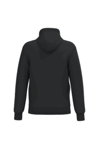 Gerecyclede uniseks sweater met rits en capuchon – K4042