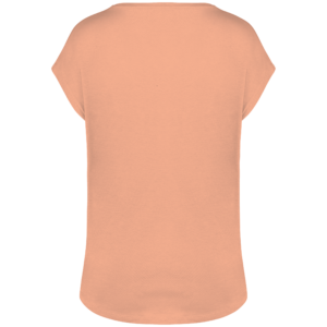 Ecologisch baggy dames T-shirt V-hals – NS312