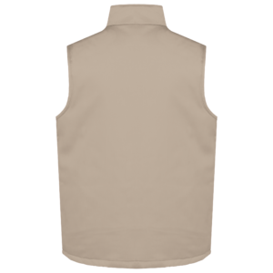 Gewatteerde uniseks bodywarmer van polykatoen multizakken – WK607