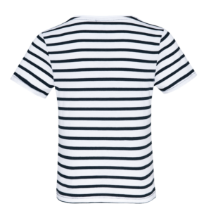 Gestreept T-shirt met borstzakje kids – K379
