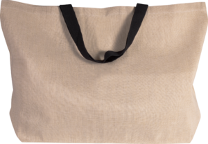 Grote strandtas van jute/katoen – KI0228