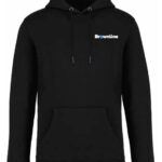 hoodie small logo on front