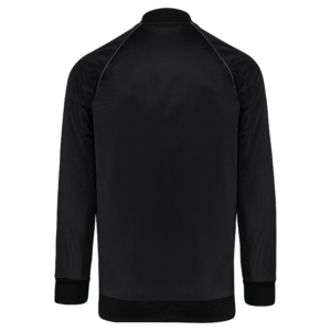 Unisex trainingsjasje met rits en biesje – PA384