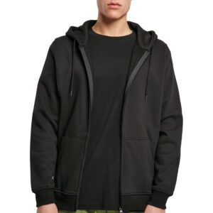 Zware hoodie met rits - BY012